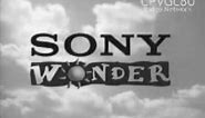 Sony Wonder Logo (Black and White)