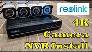 Reolink 4K Camera System Review and How to Install | RLK8-800B4