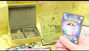 Pokemon Card 25th Anniversary Golden Box Unboxing