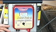 Solar electric fence charger Parmak solar pak 6 unboxing and review. Best solar fence charger