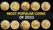 Global Gold: Most Popular Gold Coins of 2023. Gold Coins Unboxing.