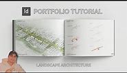 How To Create A Landscape Architecture Portfolio - Adobe InDesign Tutorial
