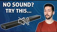 No Sound From Soundbar? Common Issues and Ways to Fix. Samsung | LG | Sonos | Sony