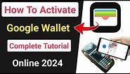 how to use wallet app on iphone || how to create Google Wallet Account || Use Google wallet
