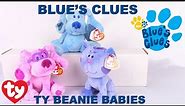 TY Beanie Babies BLUE'S CLUES Collection (2006 Releases - Set of 3) - Value & Review -BBToyStore.com