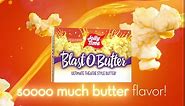 Jolly Time Blast O Butter, Ultimate Movie Theater Butter Microwave Popcorn (Blast O Butter Minis, 1.5 Ounce (Pack of 30))