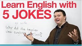 Learn English with 5 Jokes