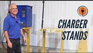 Forklift Charger Stands | Material Handling Minute