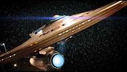 Star Trek USS Enterprise-A tribute - For Leonard Nimoy(1931-2015)