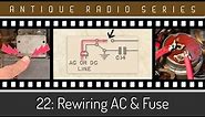 Rewire Antique Radios for Safety