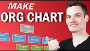 How to Make Org Charts in PowerPoint, Word, Teams, Excel & Visio