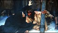 The Passion Of The Christ - most powerful scene - Mary consoles Jesus carrying the Cross