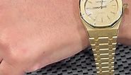 Audemars Piguet Royal Oak 18k Yellow Gold Mens Watch 14790BA Review | SwissWatchExpo