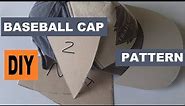 Baseball Cap Pattern DIY - Easy Make!