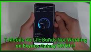 T-Mobile 4G LTE Bands Not Working on Exynos Galaxy S9/S9+!