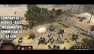 Company of Heroes - Axis (Wehrmacht) Defensive Doctrine Mighty 88mm Flak 36 AT/AA Gun