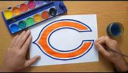 How to draw the Chicago Bears logo - NFL