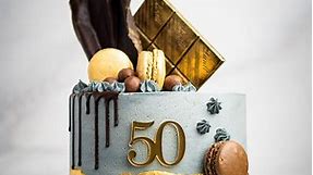 How to Make a Masculine 50th Birthday Cake