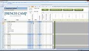 How to build a schedule with Excel from Construction Office Online
