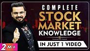 Complete #StockMarket Knowledge in Just 1 Video | Basics of Share Market for Beginners Explained
