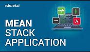 MEAN Stack Application Tutorial | Build a MEAN Application From Scratch | MEAN Stack App | Edureka