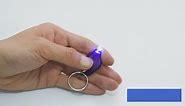 Mini UV LED Keychain Flashlight