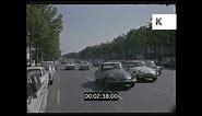 1960s Paris in Summer, France, HD from 35mm