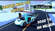 Grinding with the Javelin in Jailbreak (Road to 100 million) (Roblox Jailbreak)