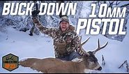 I Shot a BUCK w/ 10mm PISTOL!! (Sitka Blacktail Deer on Kodiak Island) - EP23 LOF 4.0