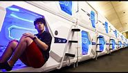 Overnight at Quezon City's Japanese Style Capsule Pod Hotel