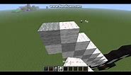 Minecraft - How to Make an Iron Sword Statue