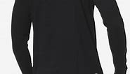 Lacoste Men's Sport Longsleeved Croc T-Shirt, Black