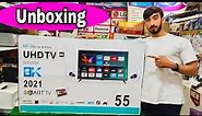 55" inches Malaysian Samsung LED TV Latest Model Unboxing & Price in Pakistan 2021