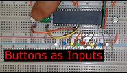 Buttons as Inputs 🔴 PIC Microcontroller Programming Tutorial #4 MPLAB in C