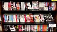 Manga Section at my Barnes & Noble