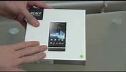 Sony Xperia P unboxing video