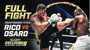 RICO'S RETURN TO GLORY! Rico Verhoeven vs. Tariq Osaro (Heavyweight Title Bout) - Full Fight