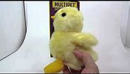 Multipet Talking Chick Dog Toy