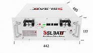 BSLBATT 48V 100AH Lithium-Ion Battery - Off-Grid Energy Storage
