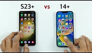 Samsung S23 Plus vs iPhone 14 Plus | SPEED TEST