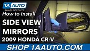How to Replace Side View Mirrors 07-11 Honda CR-V