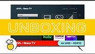Onn Roku TV 55 Inch 4k Unboxing