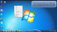 HOW TO DISPLAY MY COMPUTER ICON ON THE DESKTOP IN WINDOWS 7