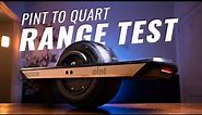 Onewheel Pint vs Quart Battery Upgrade | Range Test | Review