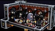 Detailed LEGO Batman Gotham City Police Department with Lights