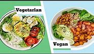 Vegan and Vegetarian - What's The Difference?