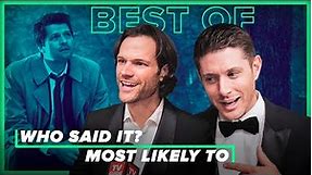 SUPERNATURAL Cast Plays Who Said it? | Most LIkely To | Jared Padalecki, Jensen Ackles