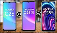 Realme C25 Vs Realme C25S Vs Realme C25Y