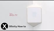 XFINITY Home Battery Replacement: Tyco XHS1-TY motion sensor