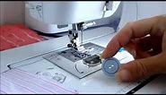 How to sew on a button using your sewing machine